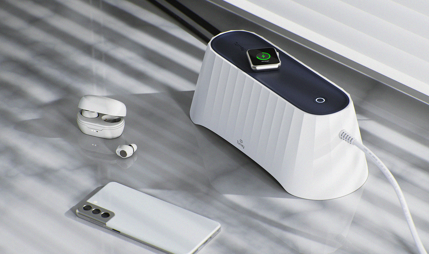 Power supply board，industrial design，product design，wireless charger ，