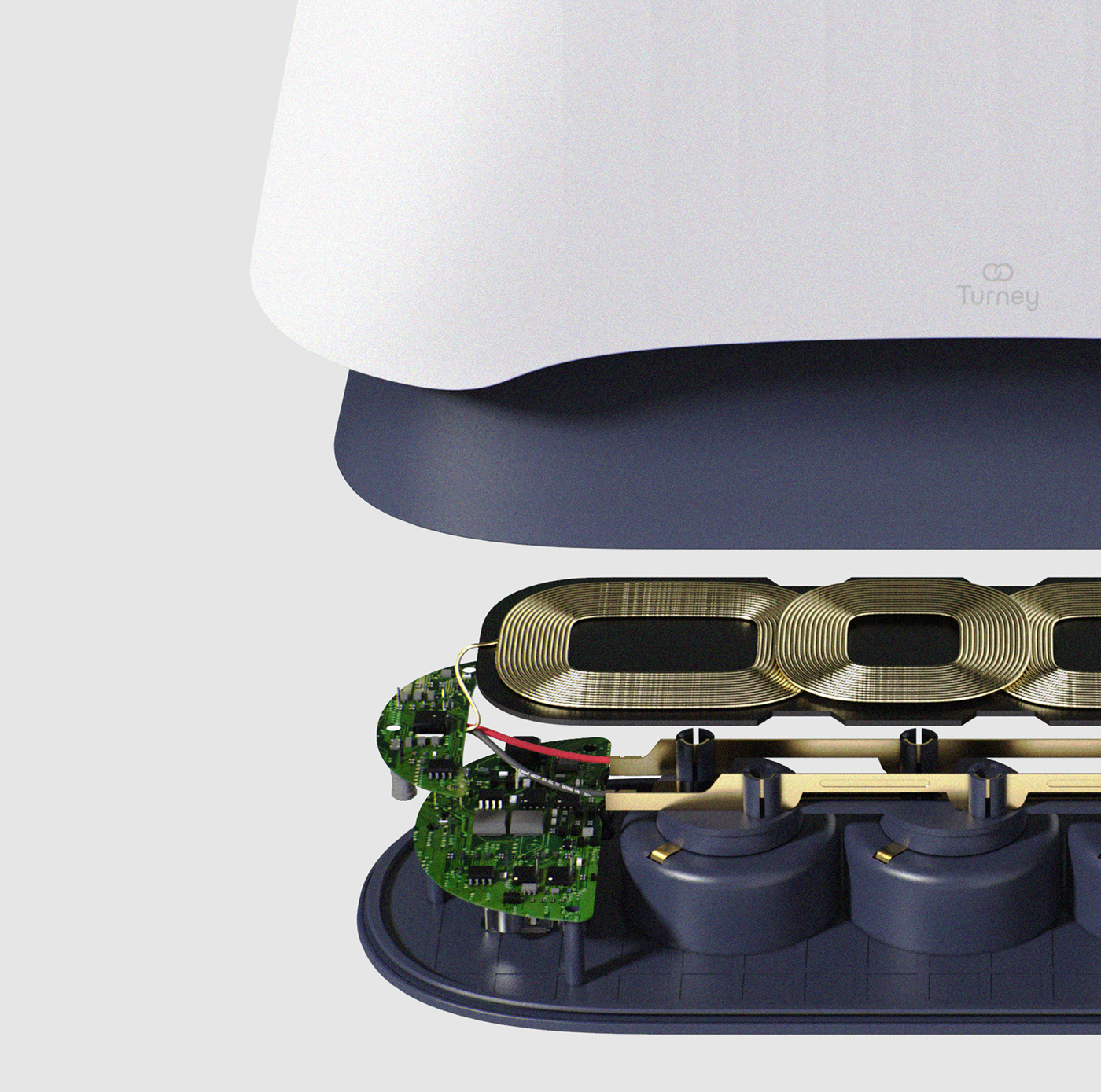 Power supply board，industrial design，product design，wireless charger ，