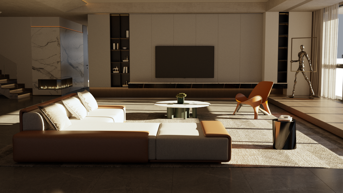 2022. April Rendering Exercise，