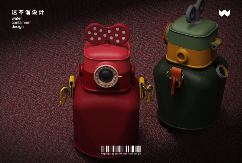 Children's water cup，vacuum cup，Water cup，