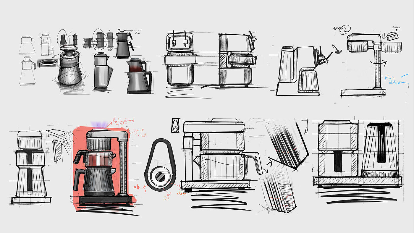 intelligence，tea set，conceptual design，app，