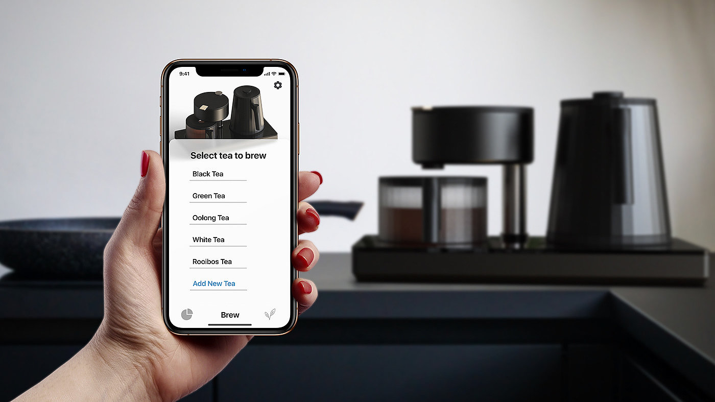 智能，茶具，概念设计，app，
