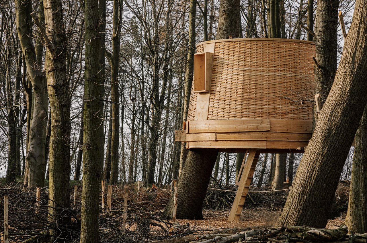 Tree House，Architectural design，wooden ，Art，