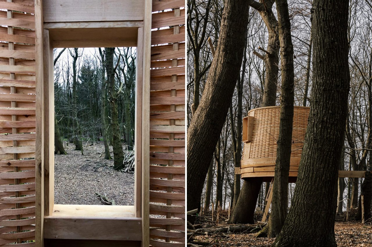 Tree House，Architectural design，wooden ，Art，