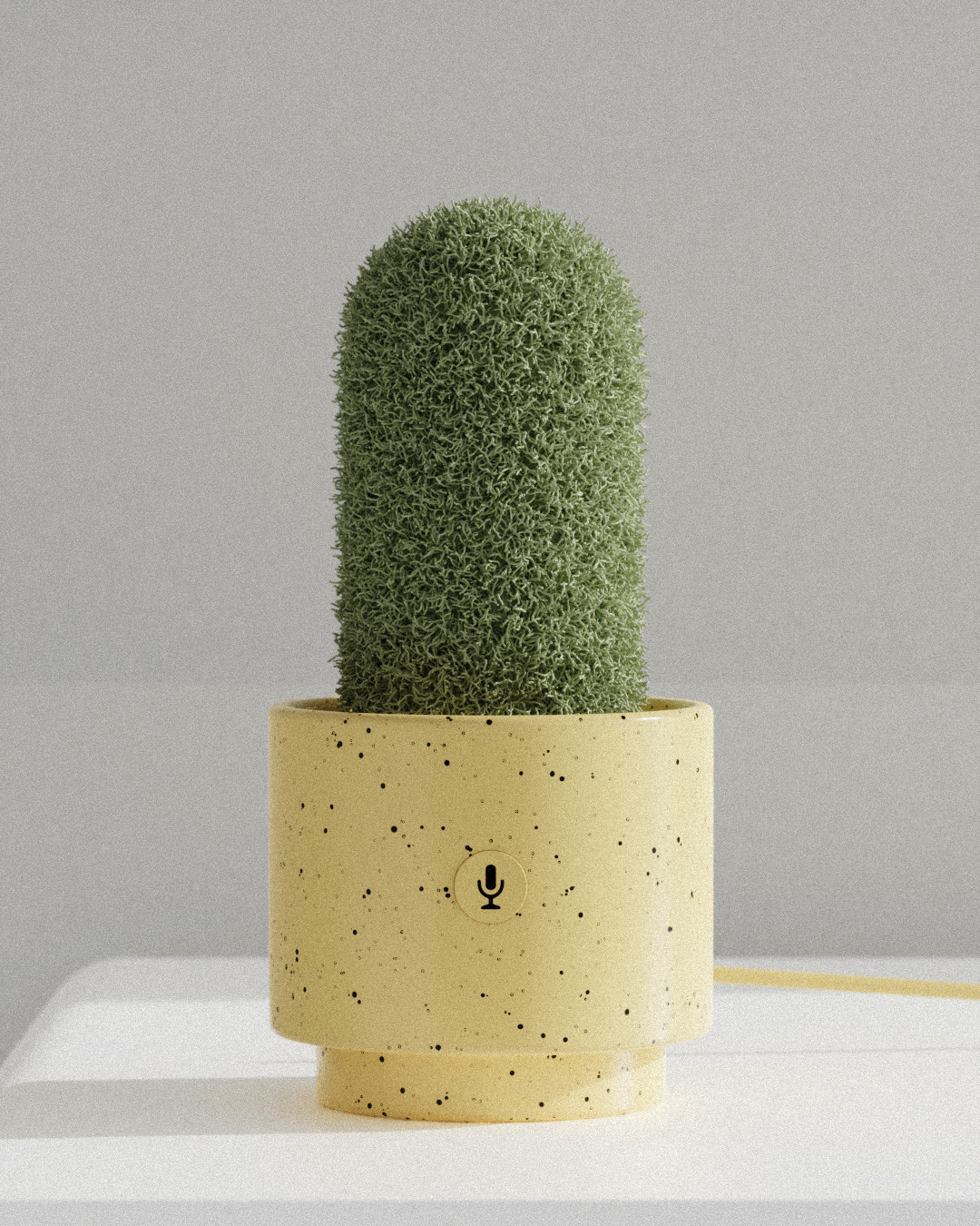 Desktop microphone，Plant Pot，Flowerpot，