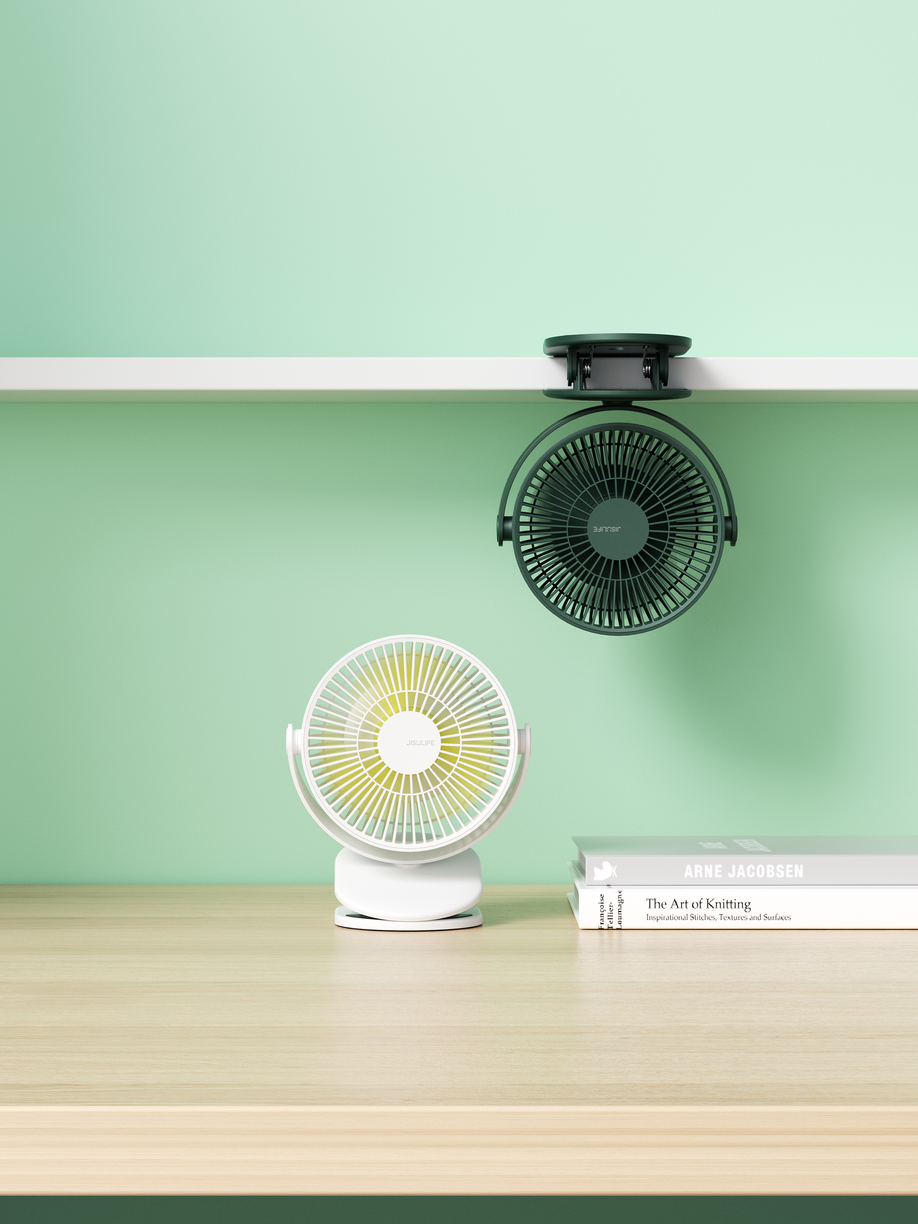Product rendering，Small fan，Several elements，