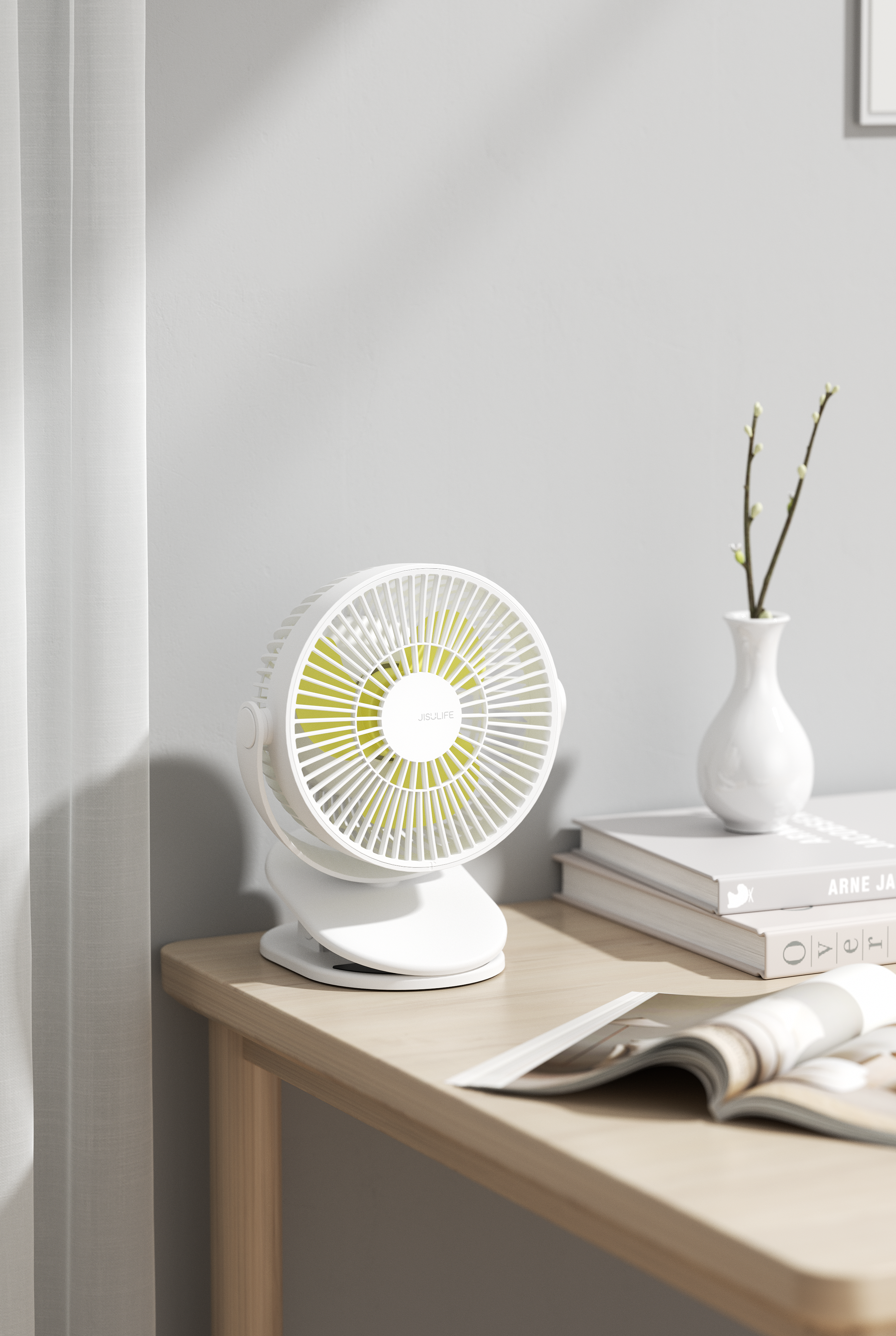 Product rendering，Small fan，Several elements，