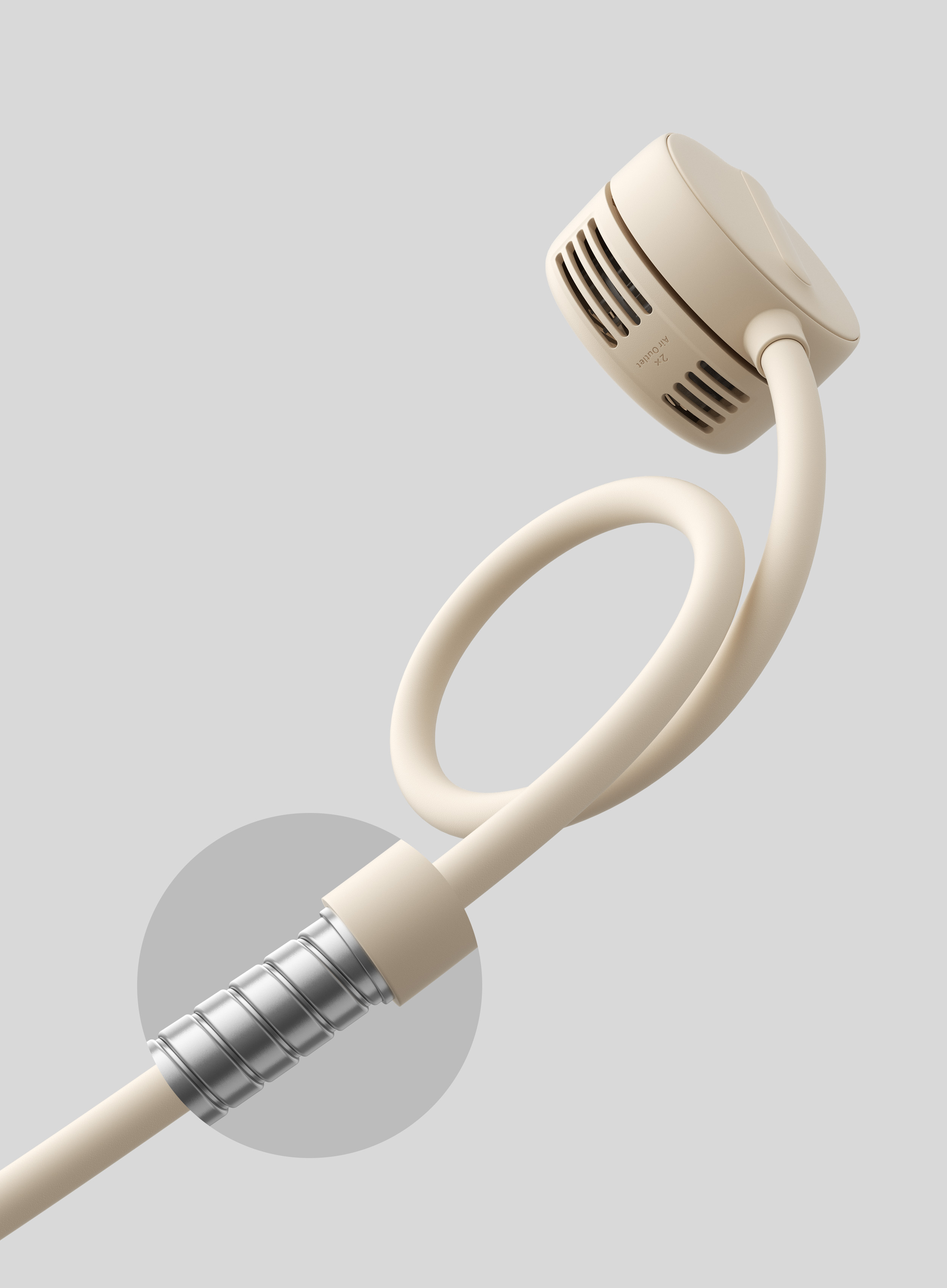 Product rendering，Small fan，Several elements，