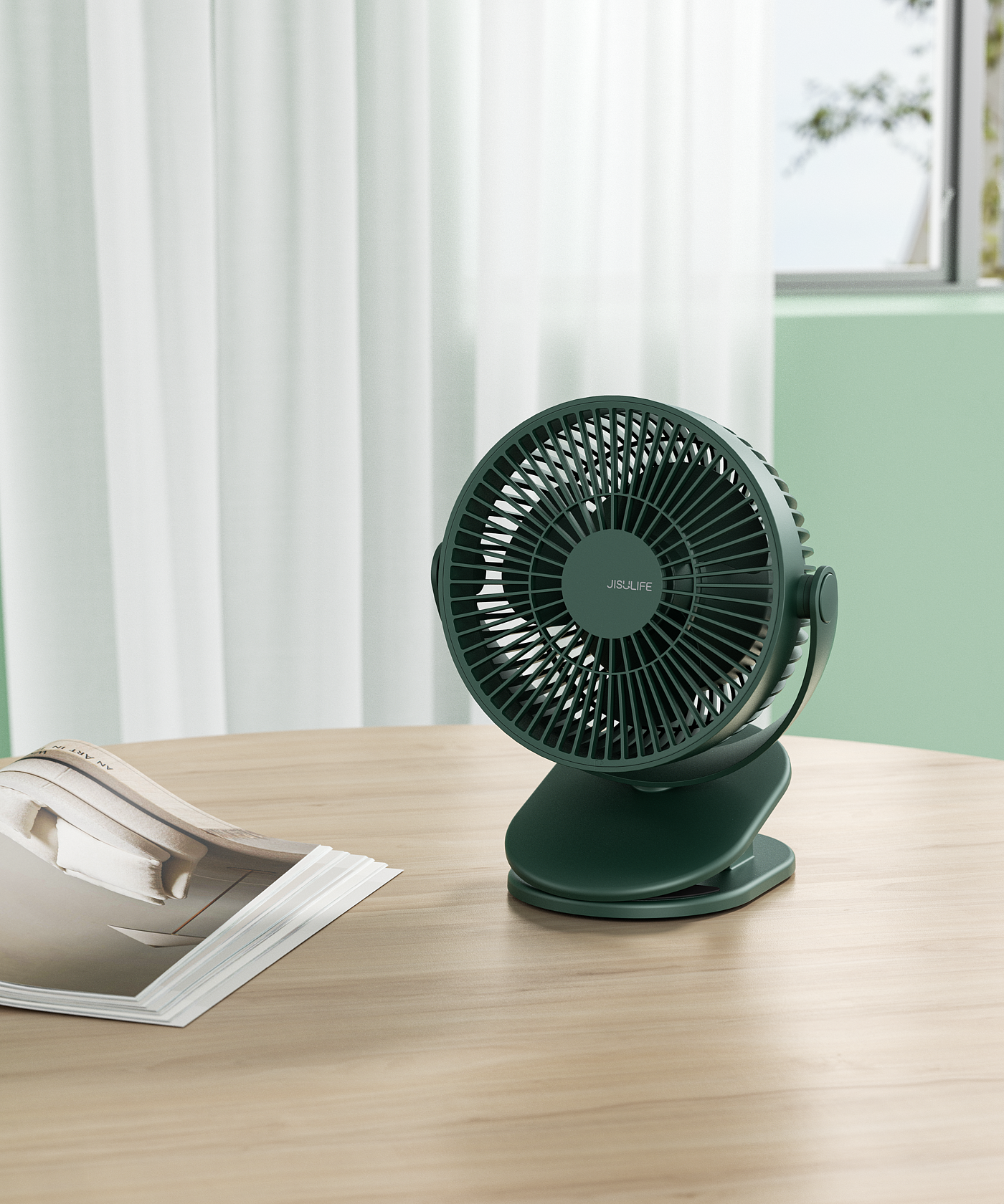 Product rendering，Small fan，Several elements，