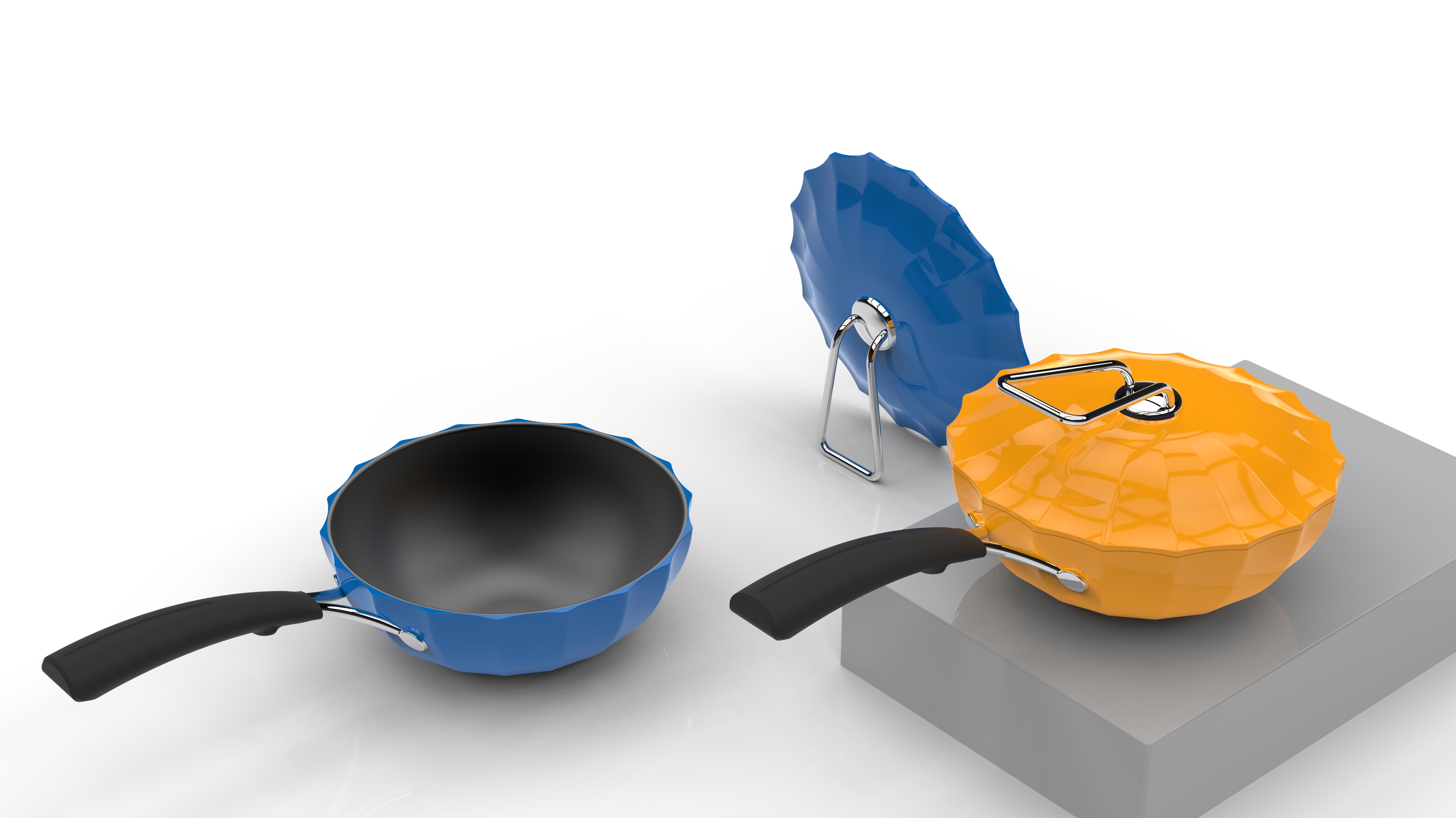 Move the beauty into the kitchen.，