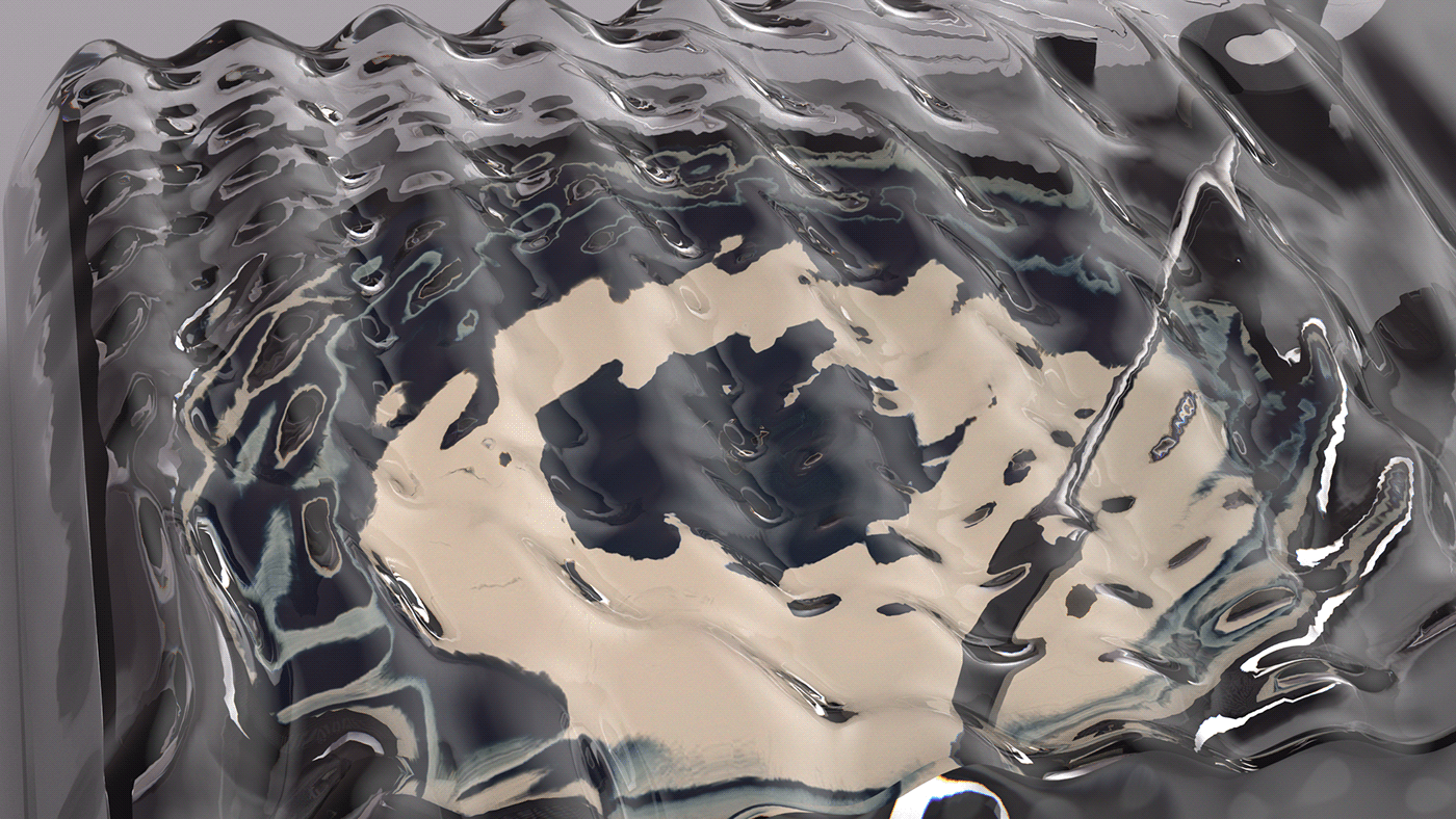 industrial design，player，product design，3d，Record player，flow，water ripple，