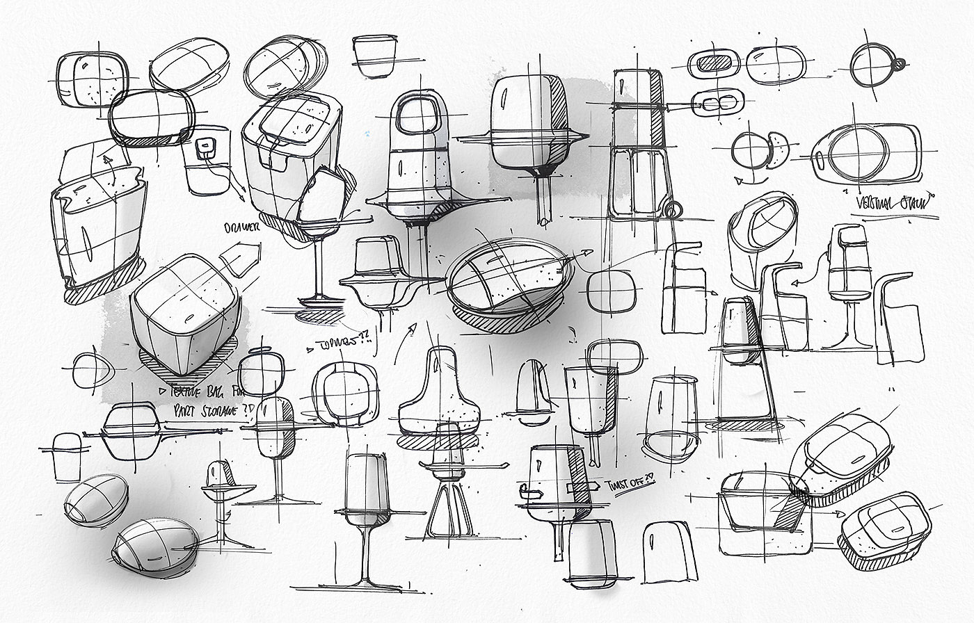 industrial design，sketch，mapping，product design，