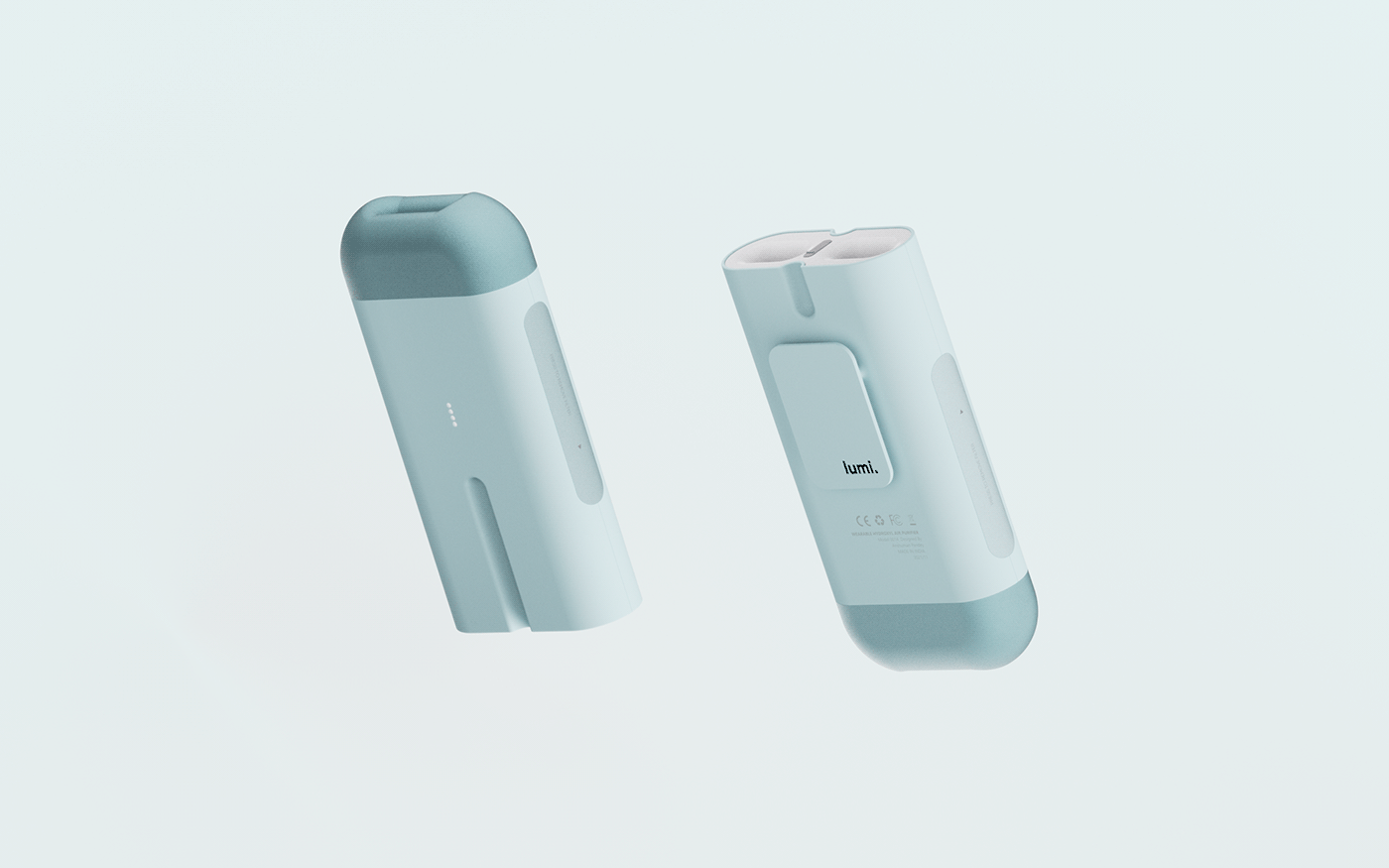 Portable，Air purification，product design，Pure and sterile，LUMI，
