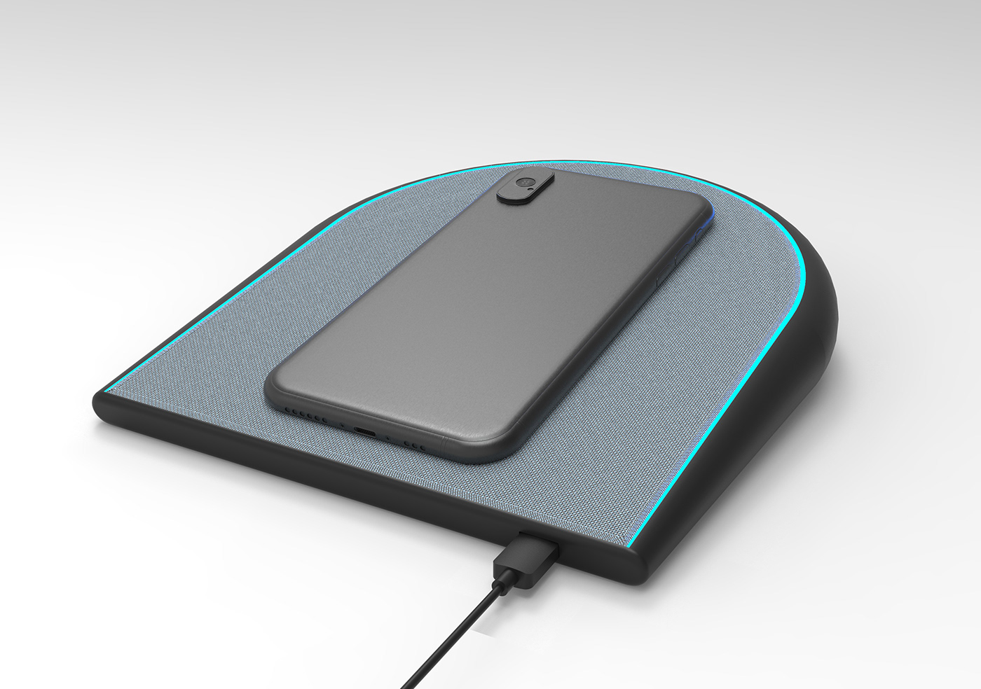 Charger，wireless charger ，modern，product design，industrial design，