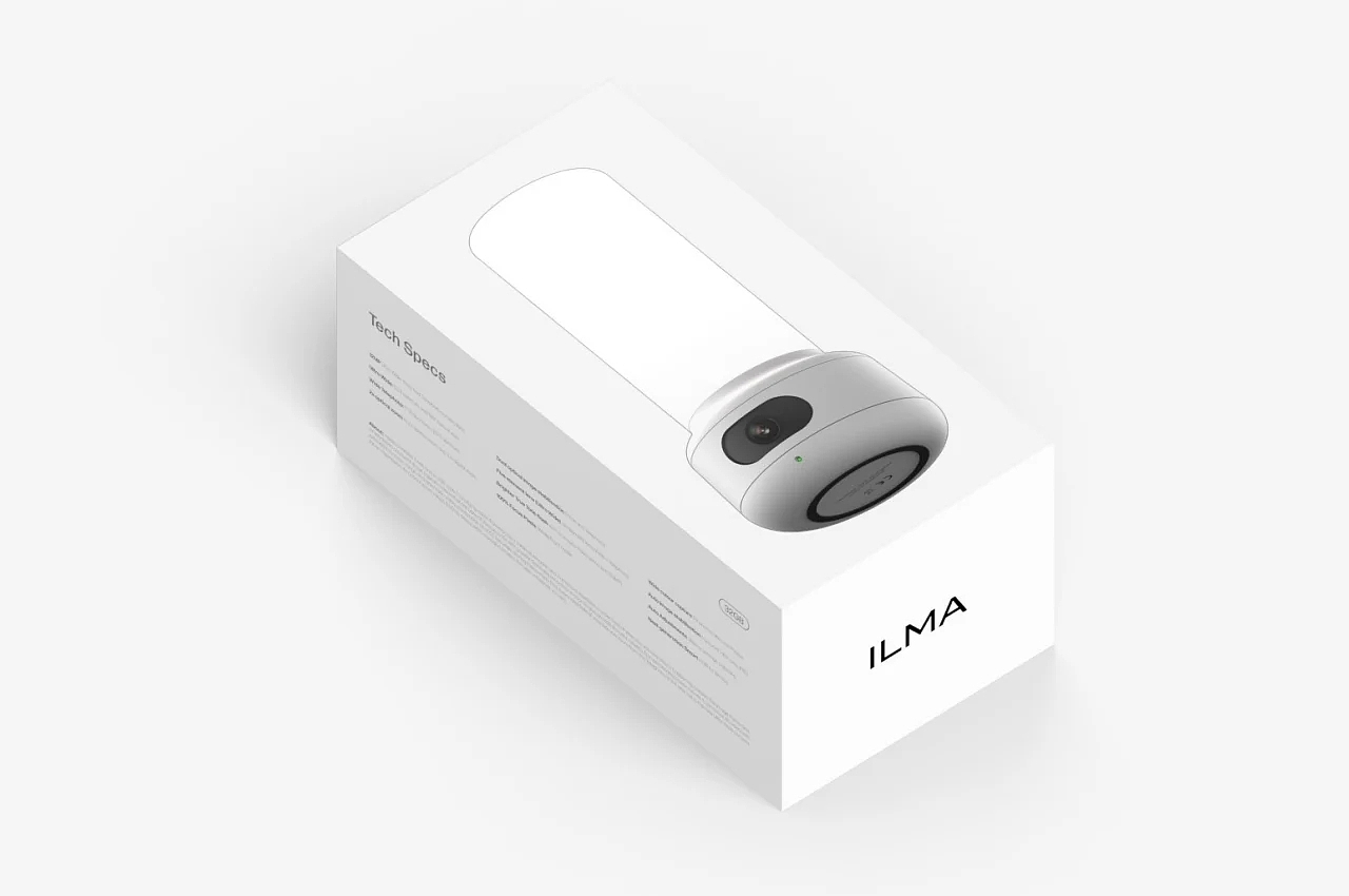 ILMA，product design，Portable，lamp，multi-function，Smoke alarm，
