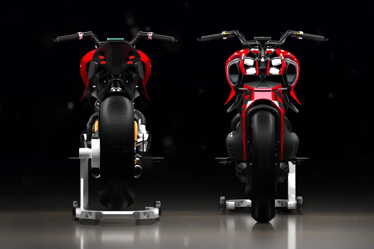 motorcycle，Design，design，Futurist，Motorcycle design，