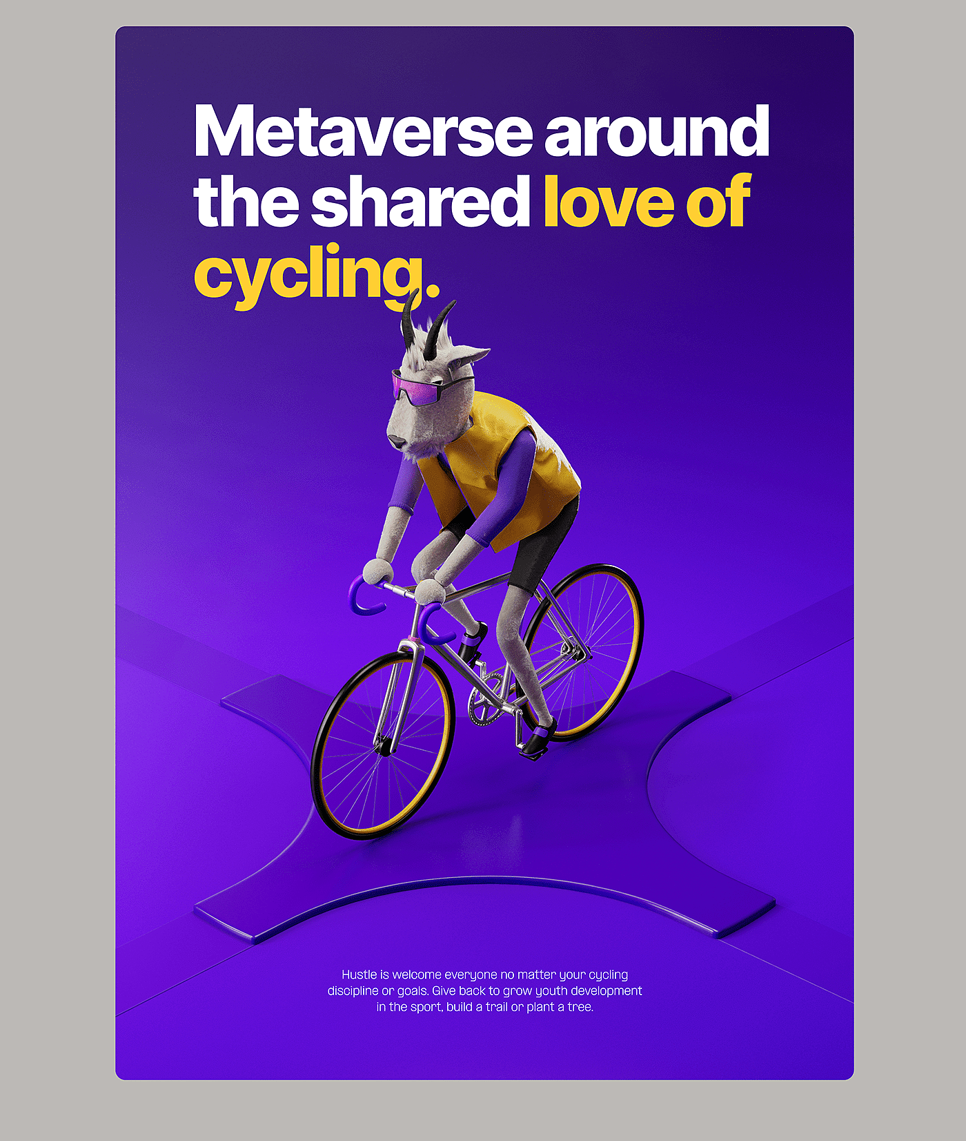 Bicycle，bicycle，c4d，NFT，Digital artwork，Blockchain，