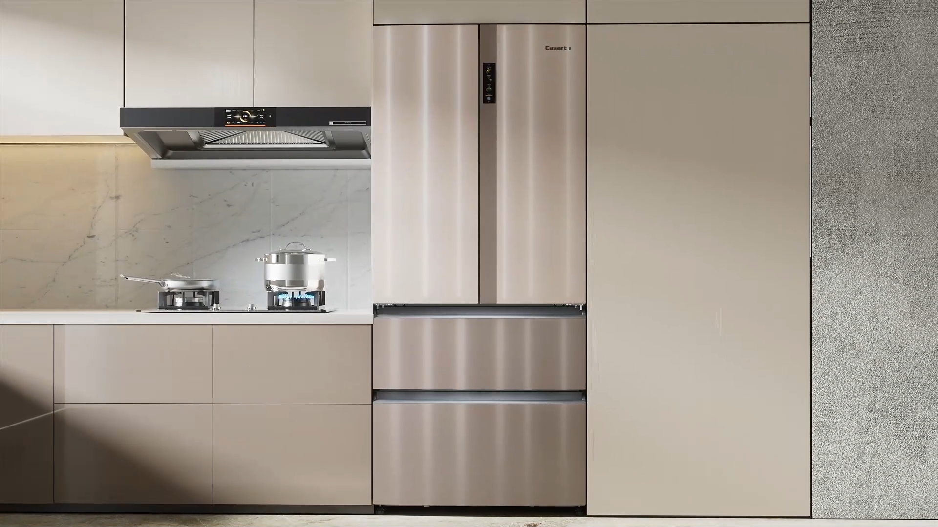 Haier，Casarte ，Dopamine design，Visual Kinesis，Household appliances，Refrigerator，Visual strategy，