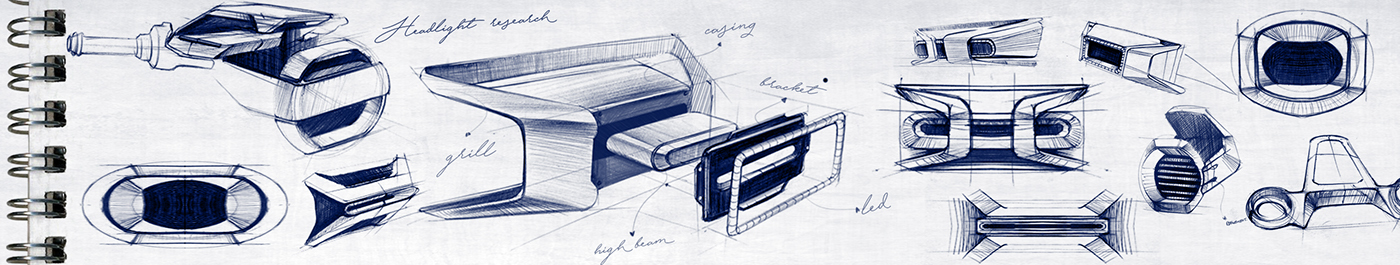 vehicle，Sketch design，motorcycle，product design，
