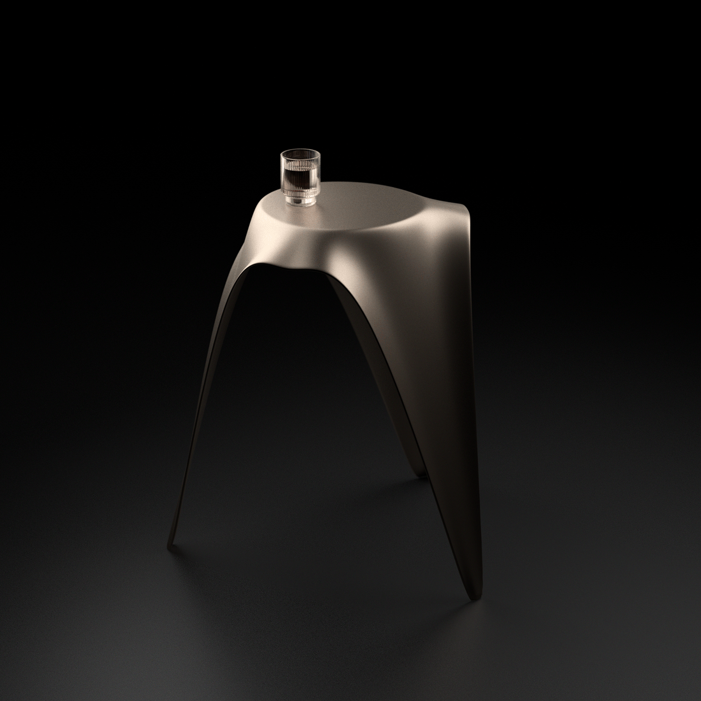 furniture，indoor，Metal，product design，Side table，