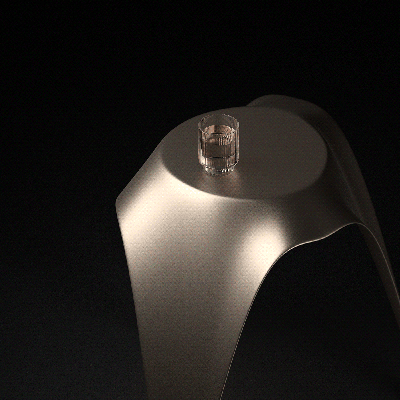 furniture，indoor，Metal，product design，Side table，