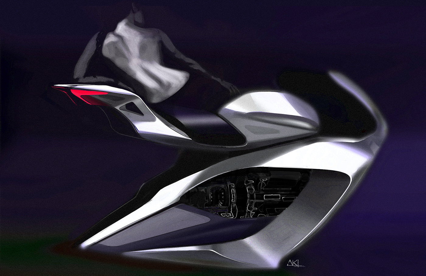 vehicle，Sketch design，motorcycle，product design，