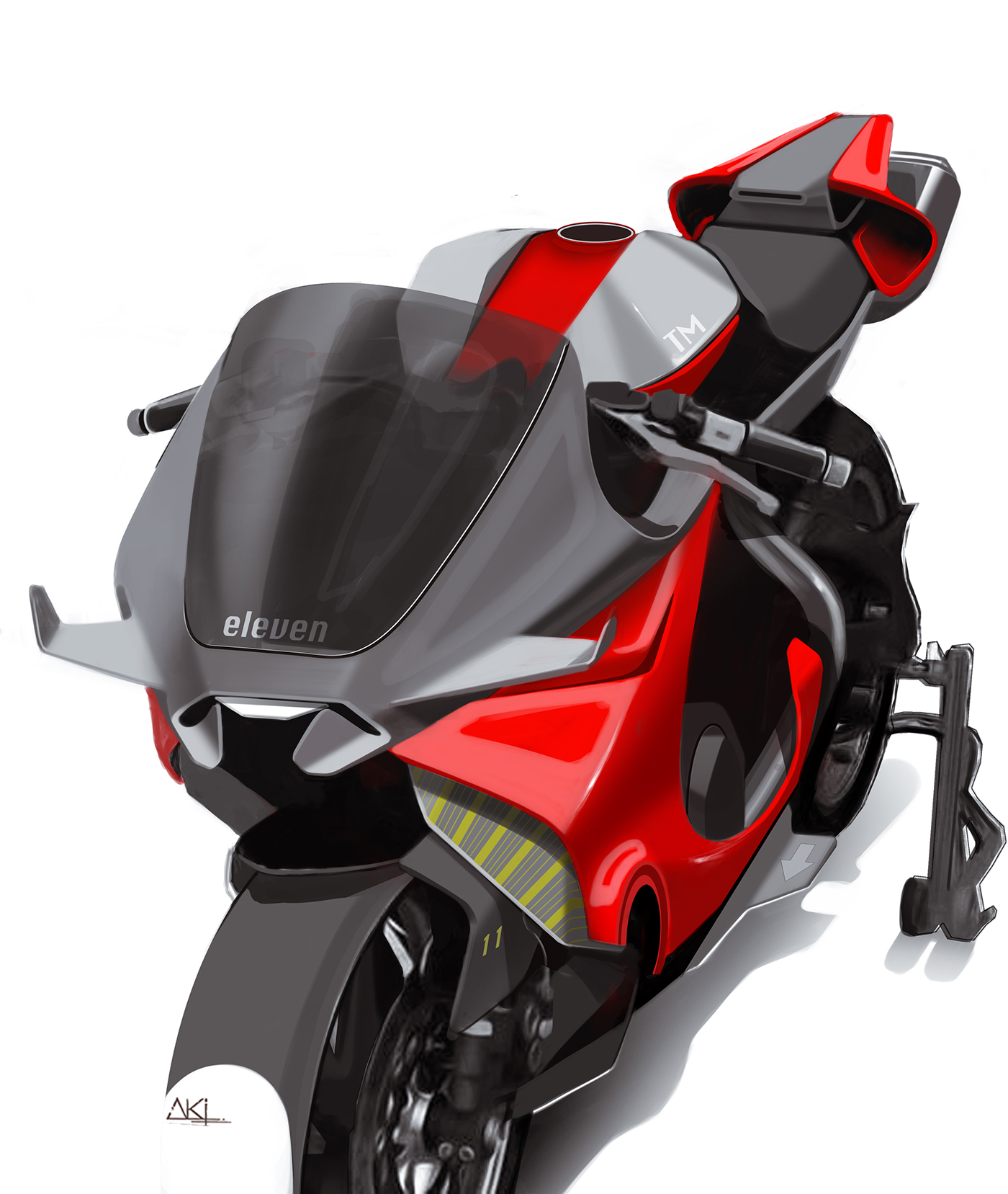 vehicle，Sketch design，motorcycle，product design，