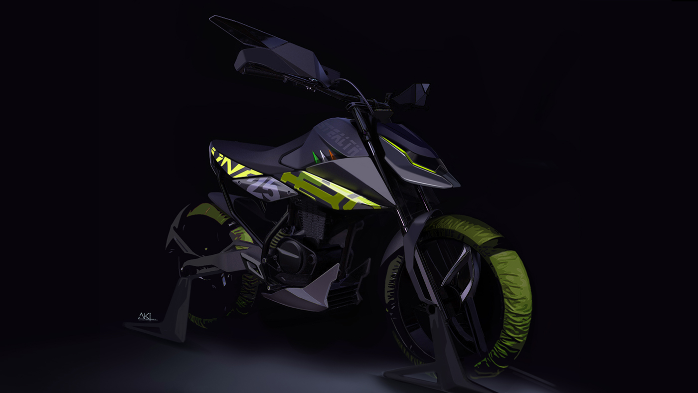 vehicle，Sketch design，motorcycle，product design，