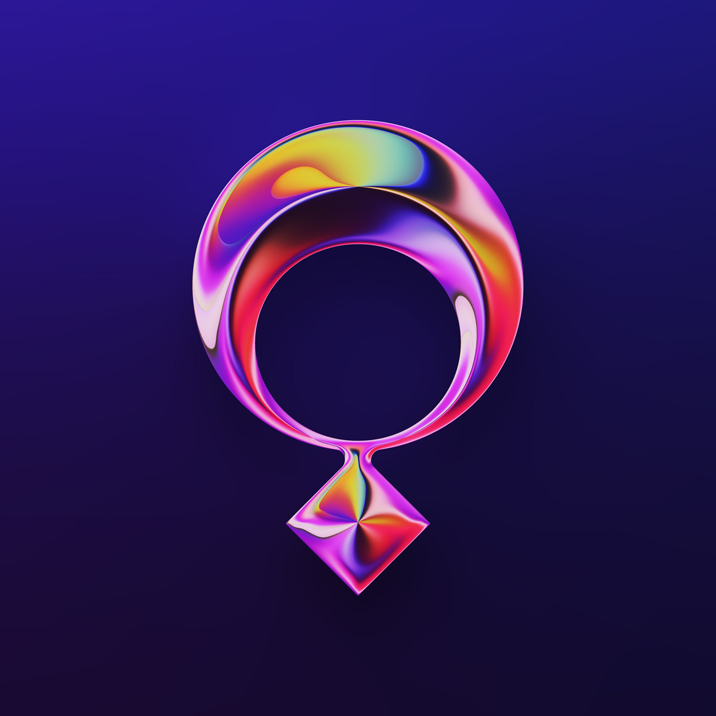 36 Days of Type，two thousand and twenty-two，abstract，Chromium metal，Render，Typesetting，