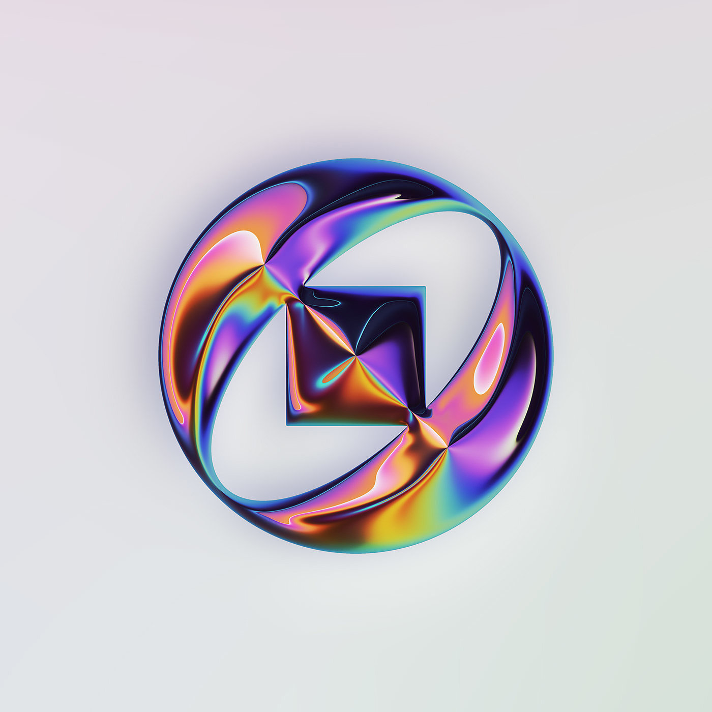 36 Days of Type，two thousand and twenty-two，abstract，Chromium metal，Render，Typesetting，
