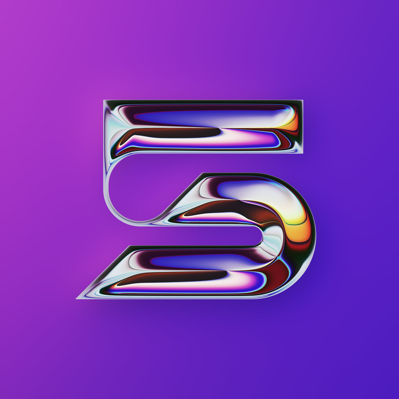 36 Days of Type，two thousand and twenty-two，abstract，Chromium metal，Render，Typesetting，