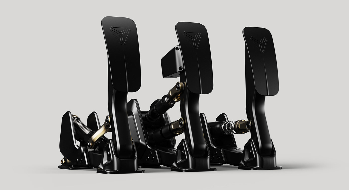industrial design，pedal，Render，Simulation technology，Automobile design，