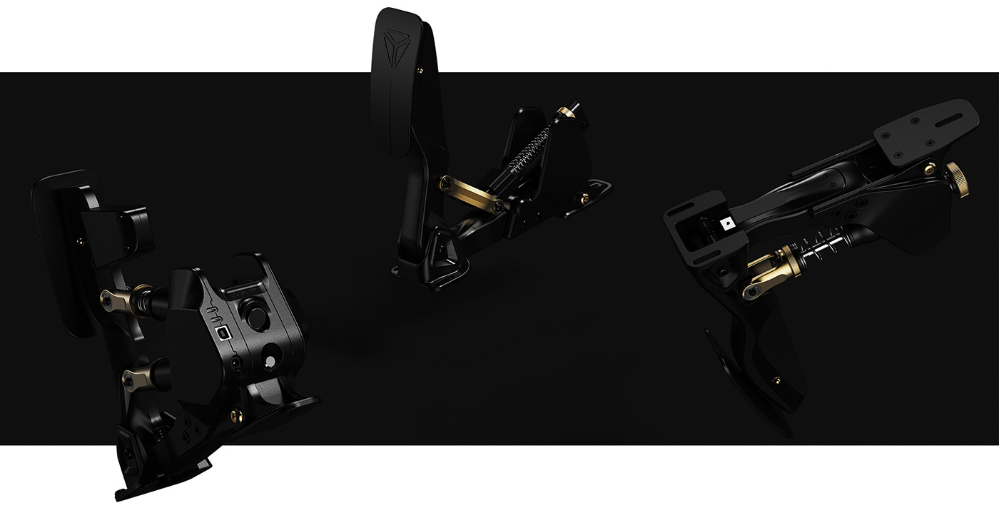 industrial design，pedal，Render，Simulation technology，Automobile design，