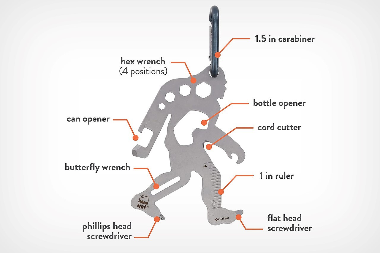 工具，设计，tool，多功能，Sasquatch Tool，户外，