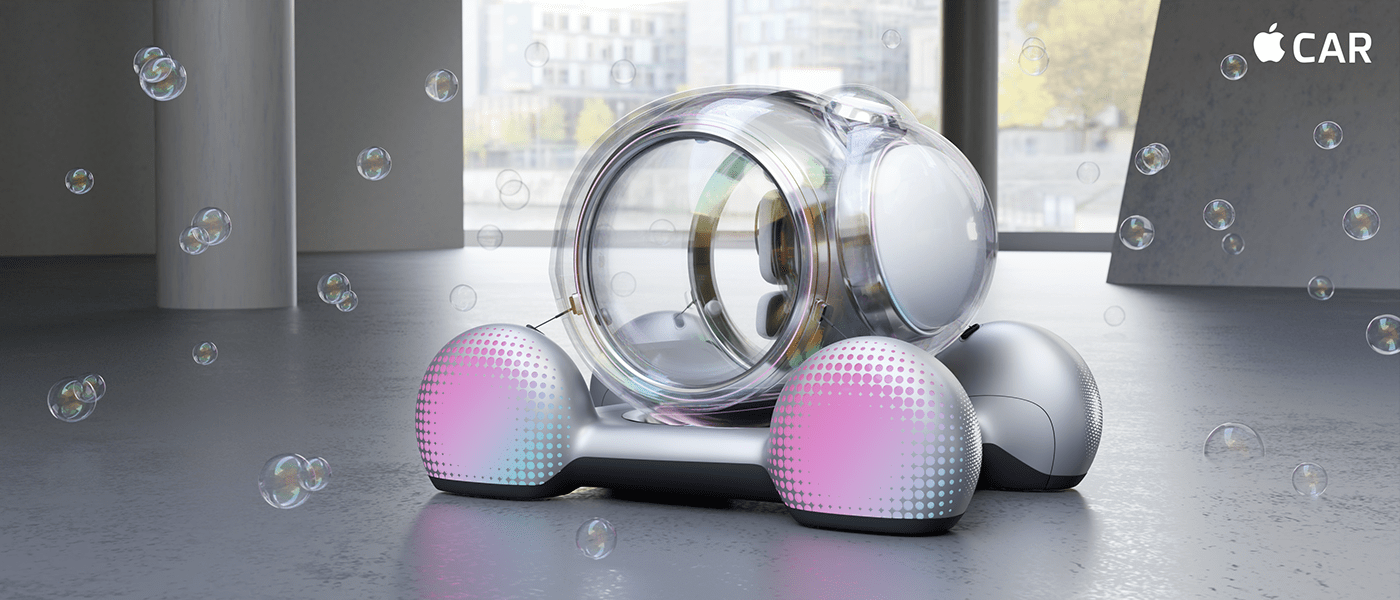 Apple，automobile，industrial design，product design，multivariate，game，