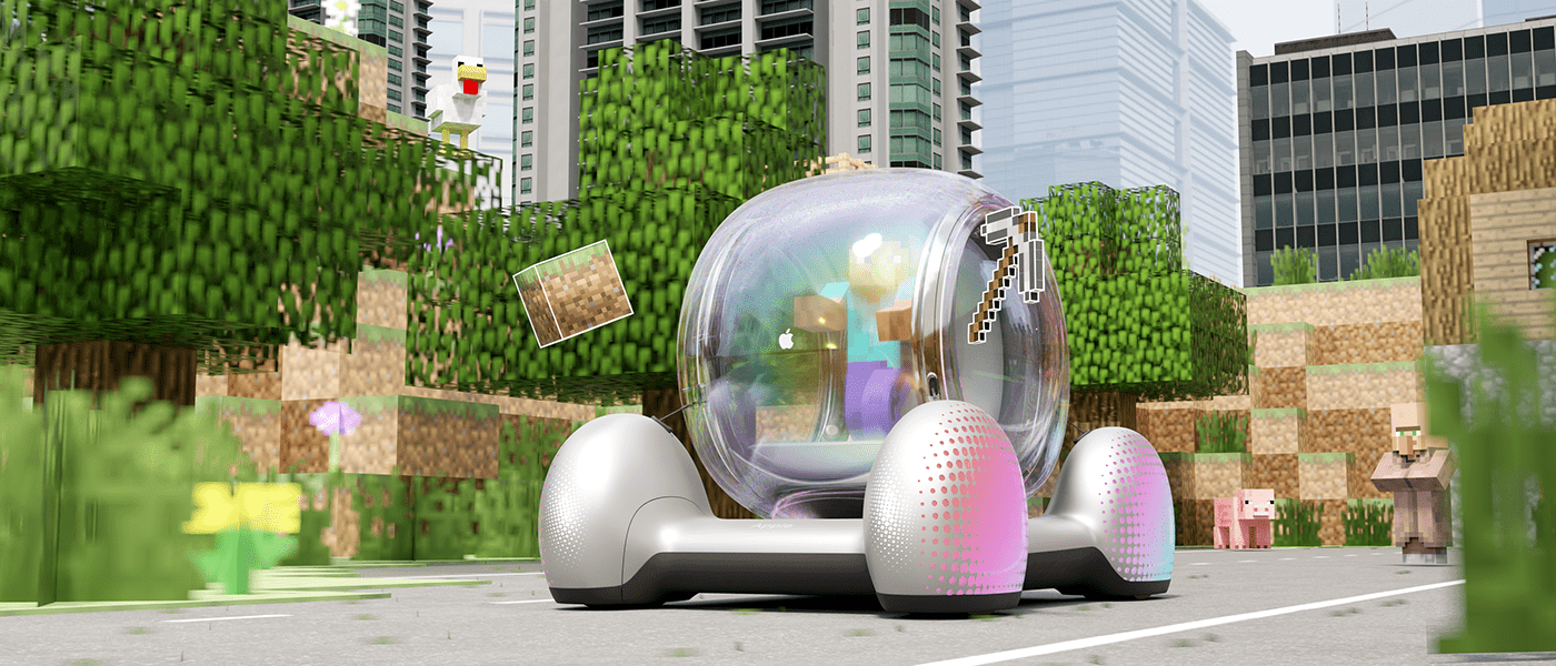 Apple，automobile，industrial design，product design，multivariate，game，