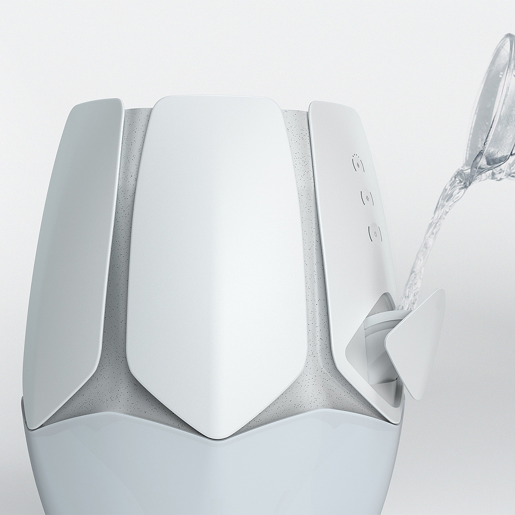 evaWAVE，intelligence，Humidifier，Aromatherapy machine，multi-function，product design，