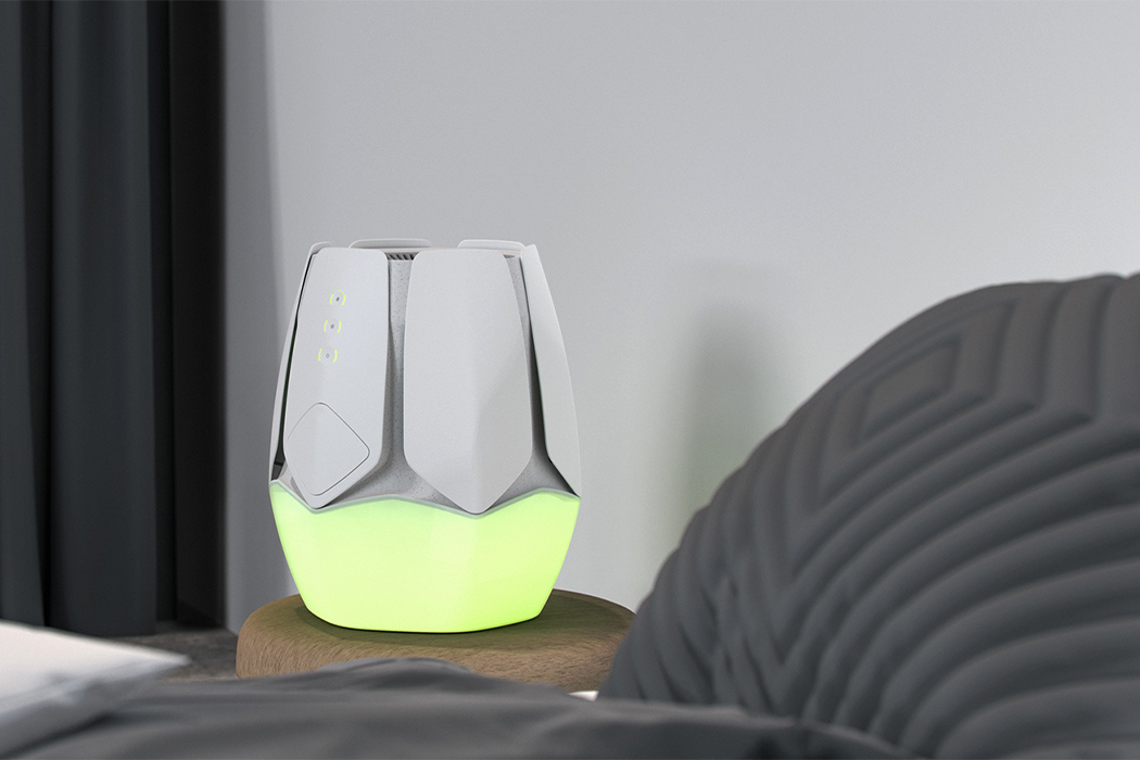 evaWAVE，intelligence，Humidifier，Aromatherapy machine，multi-function，product design，