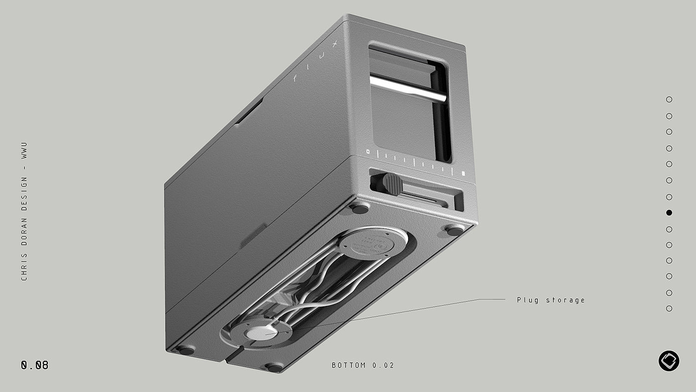 toaster，product design，kitchen，Render，