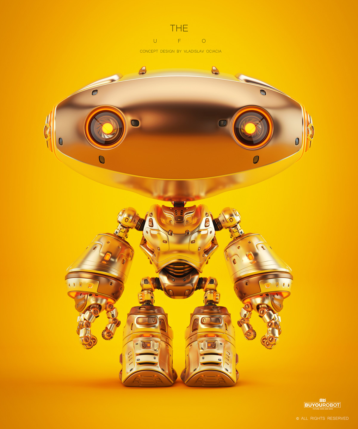 Cartoon，robot，Design，Toys，ufo，concept，
