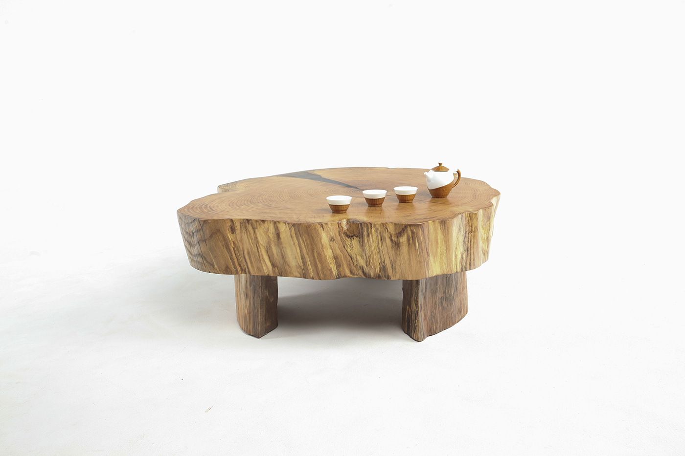 Solid wood furniture，Oak ring，European simplicity，