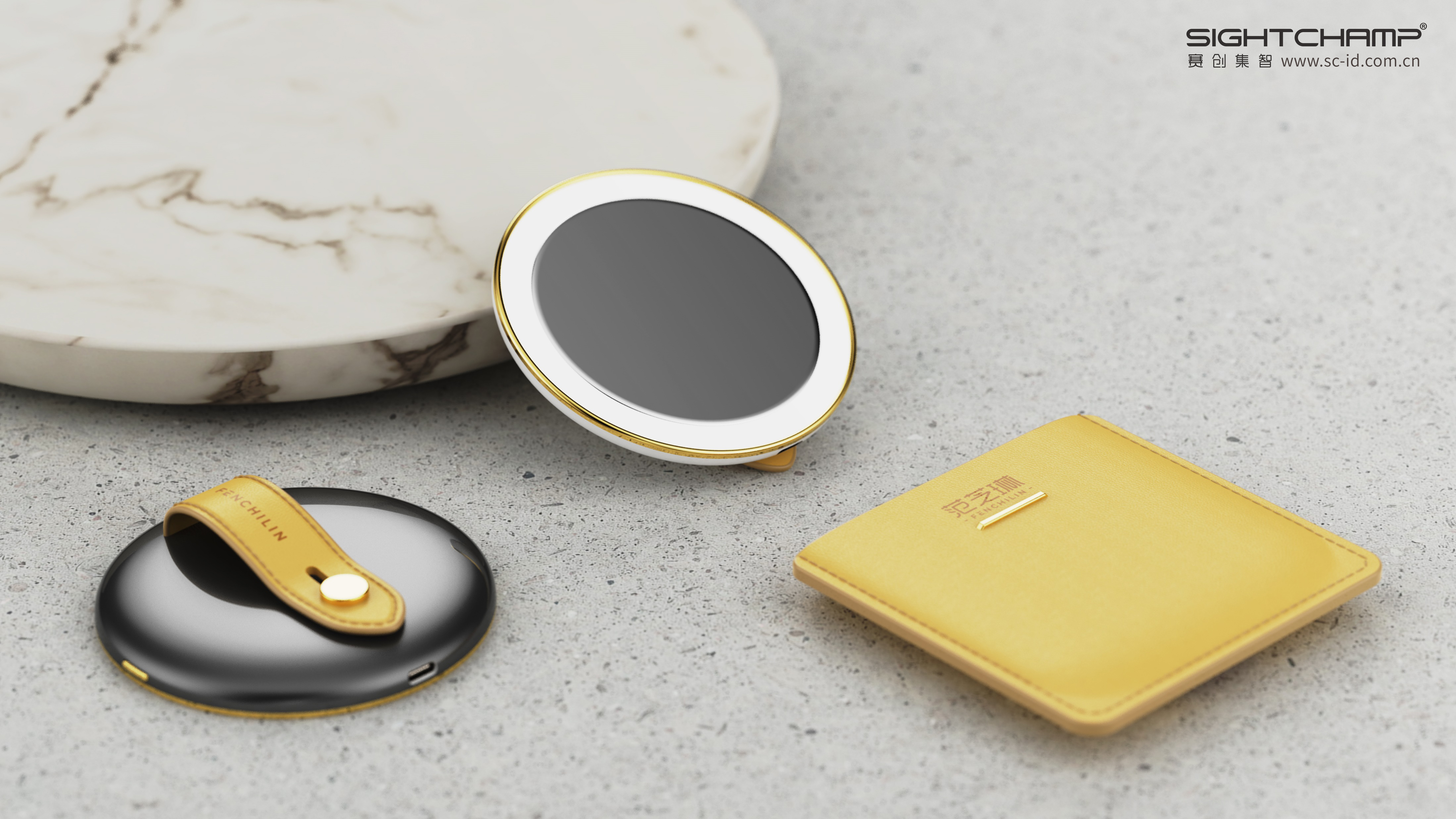 Saichuang Jizhi，Beauty mirror，Beauty care，Cosmetic mirror，Fan Zhilin，product design，industrial design，