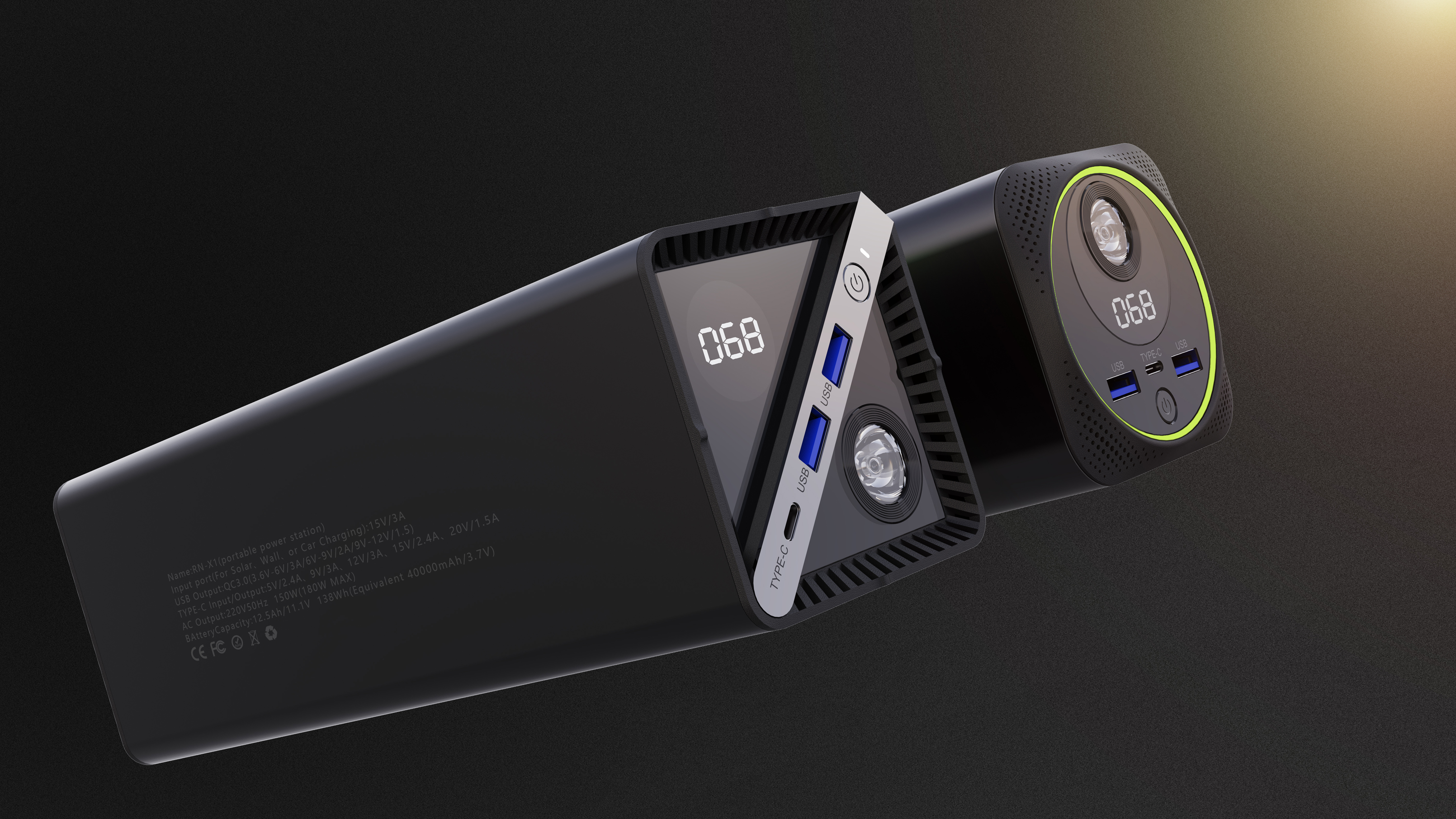 Portable energy storage，portable source，AC output，Special for notebook，