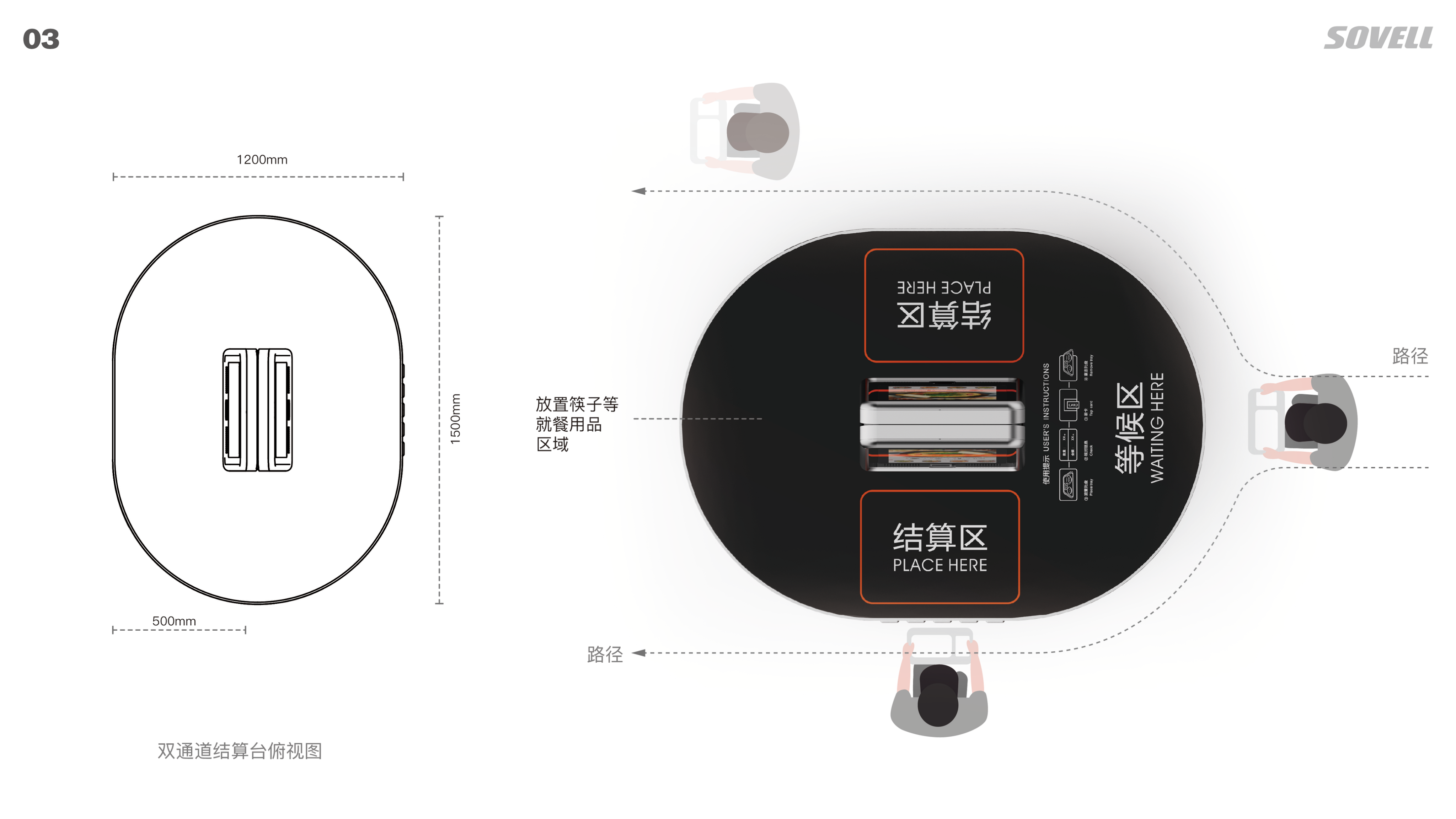 Restaurant，Intelligent Settlement Desk，Efficiency，