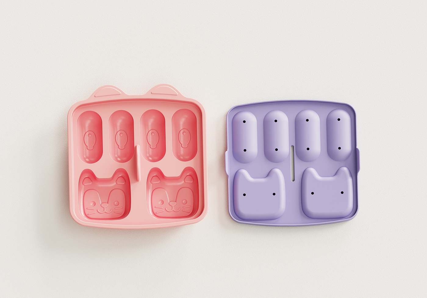 Supplementary food model for children，Sausage Mould，