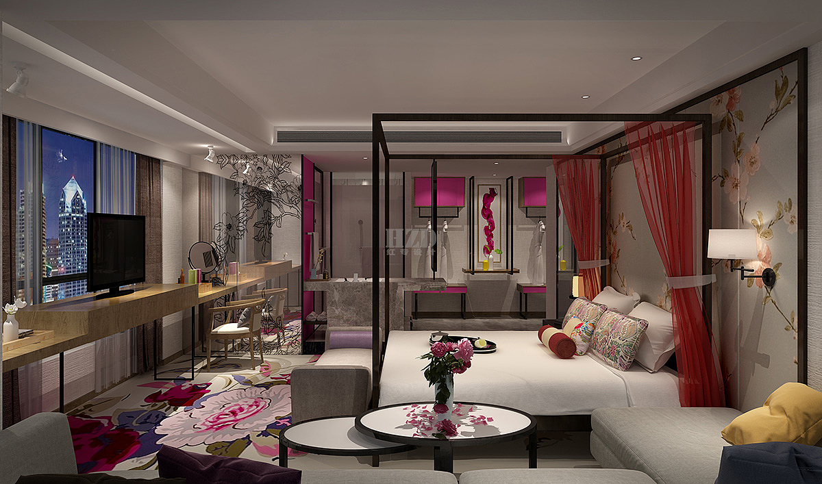 Redtory design，Chengdu hotel design，Hotel Design，