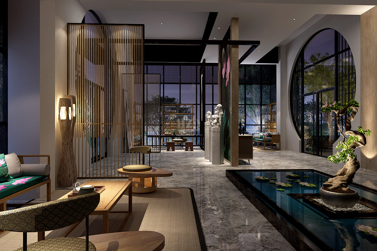 Xi 'an Hotel Design，Redtory design，Chengdu hotel design，