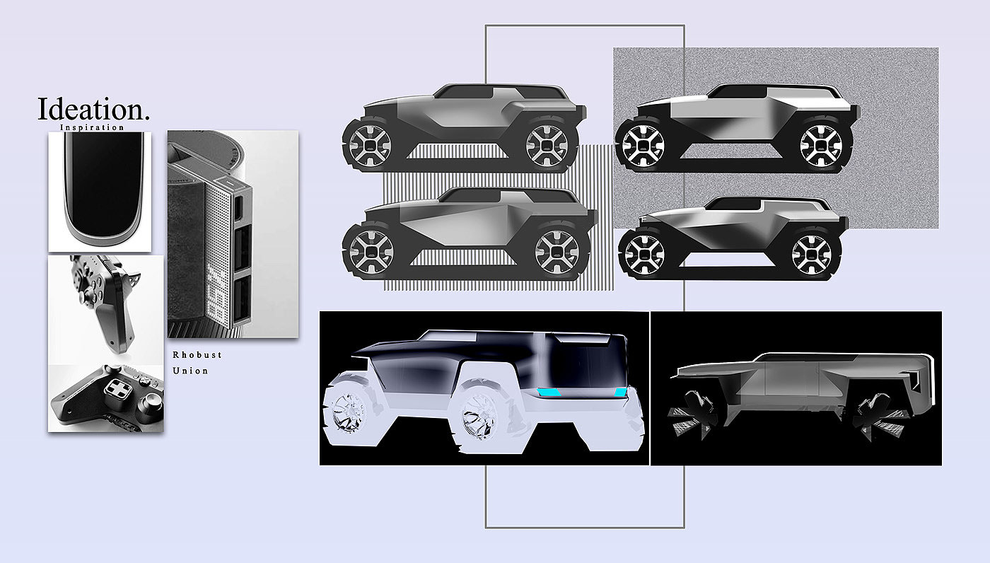 Automobile design，jeep，Horse Herder，Conceptual art，