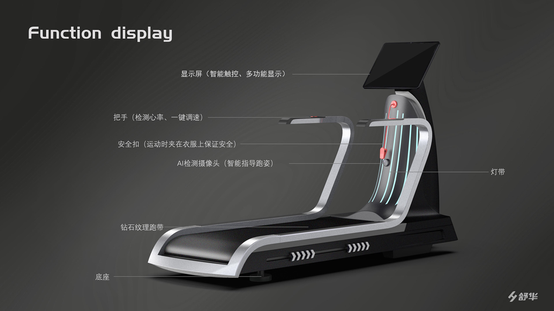 industrial design，product design，Treadmill，