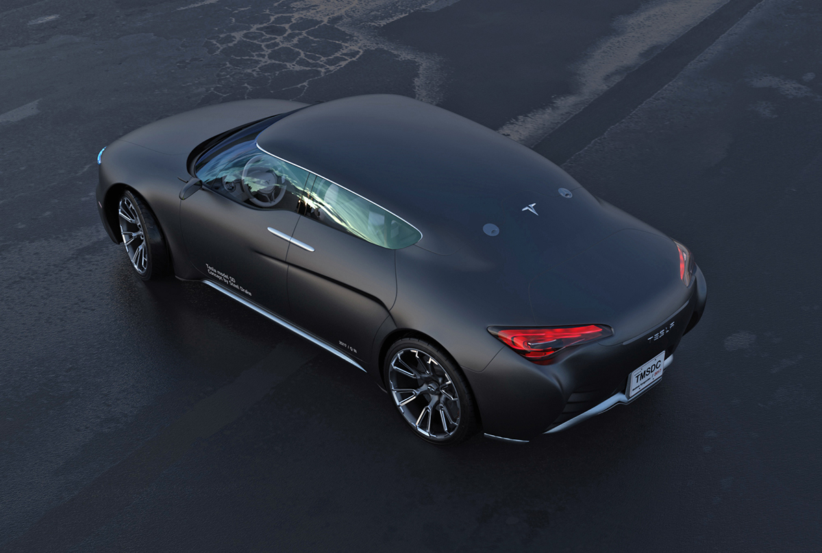 tesla，SD，automobile，